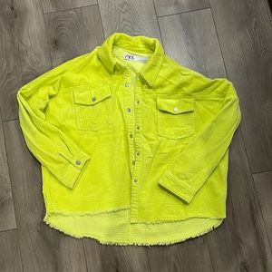 Zara yellow jacket